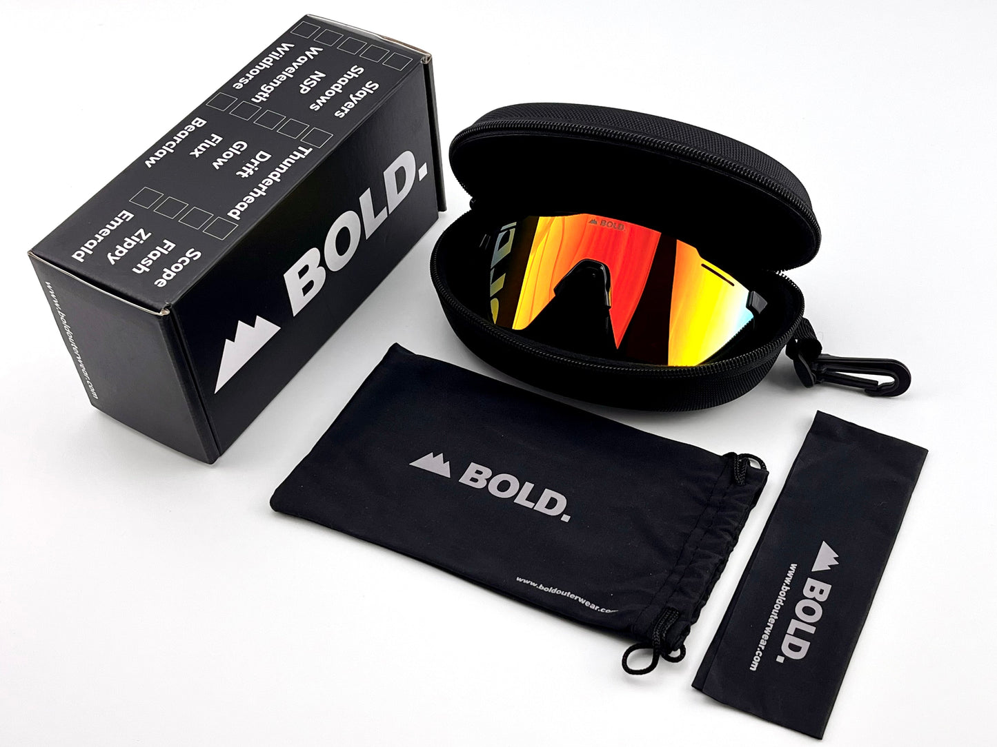 BOLD Scope Performance Sunglasses – MTB, Ski & Lifestyle Eyewear