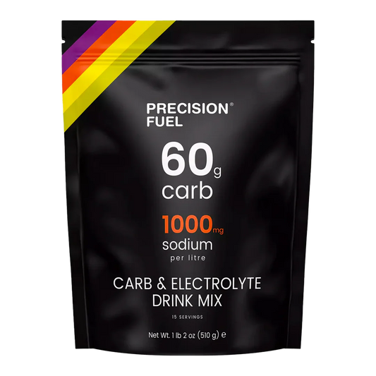 Precision Fuel Carb & Electrolyte Drink Mix60g Carb 1000mg sodium