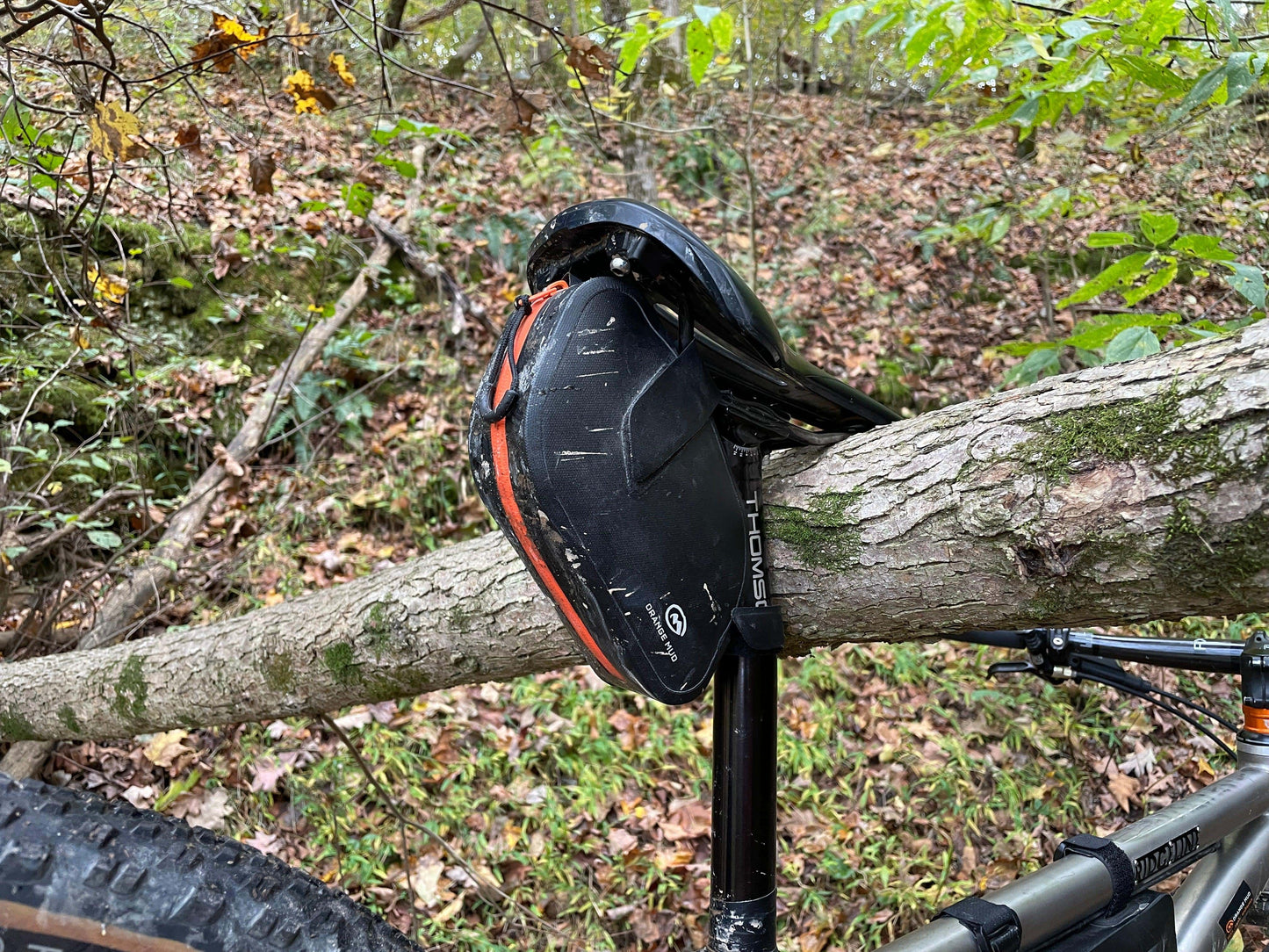 Seat Bag, Welded, TPU, Black