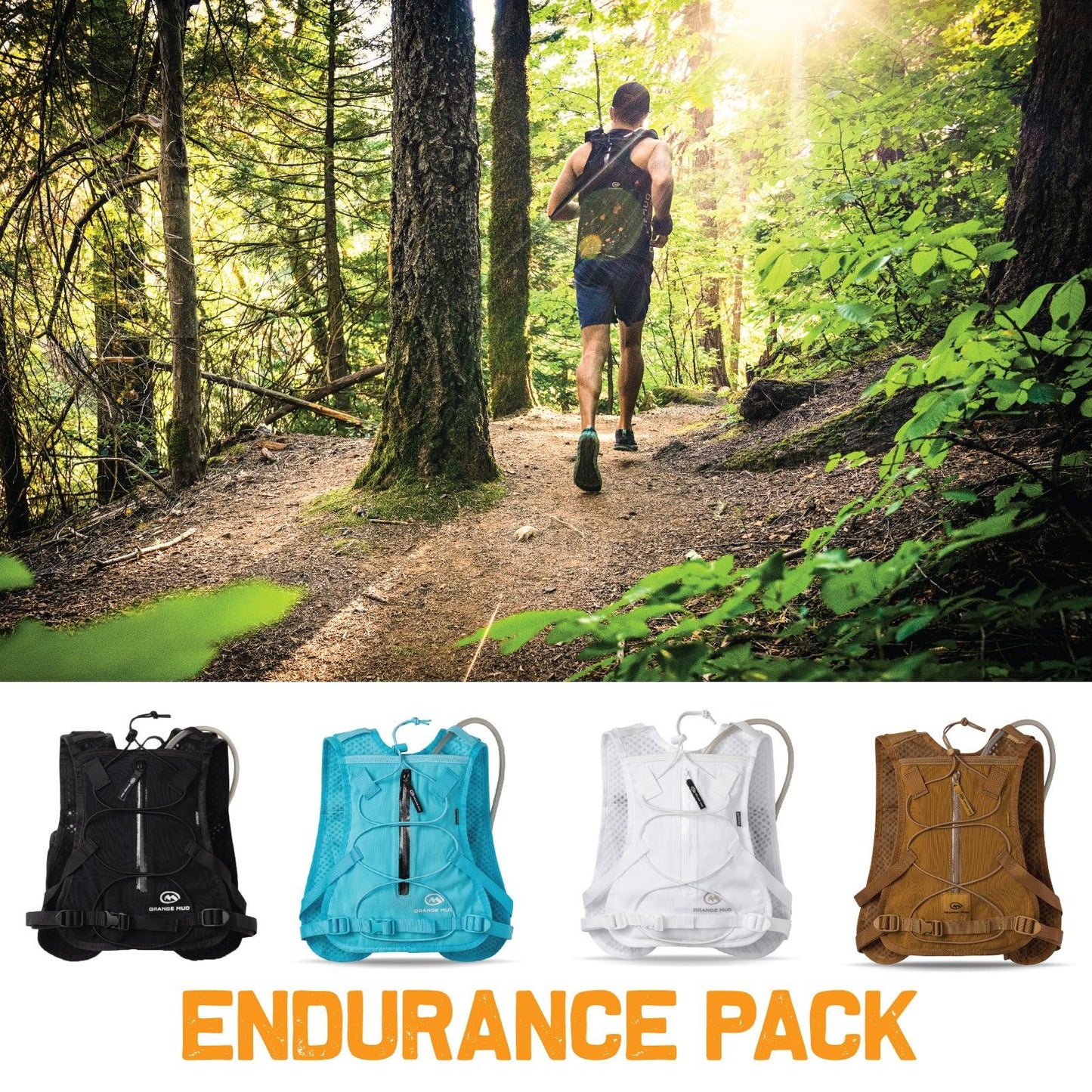 Endurance Pack V3.0: Ideal for running, triathlon, mountain bike and gravel biking