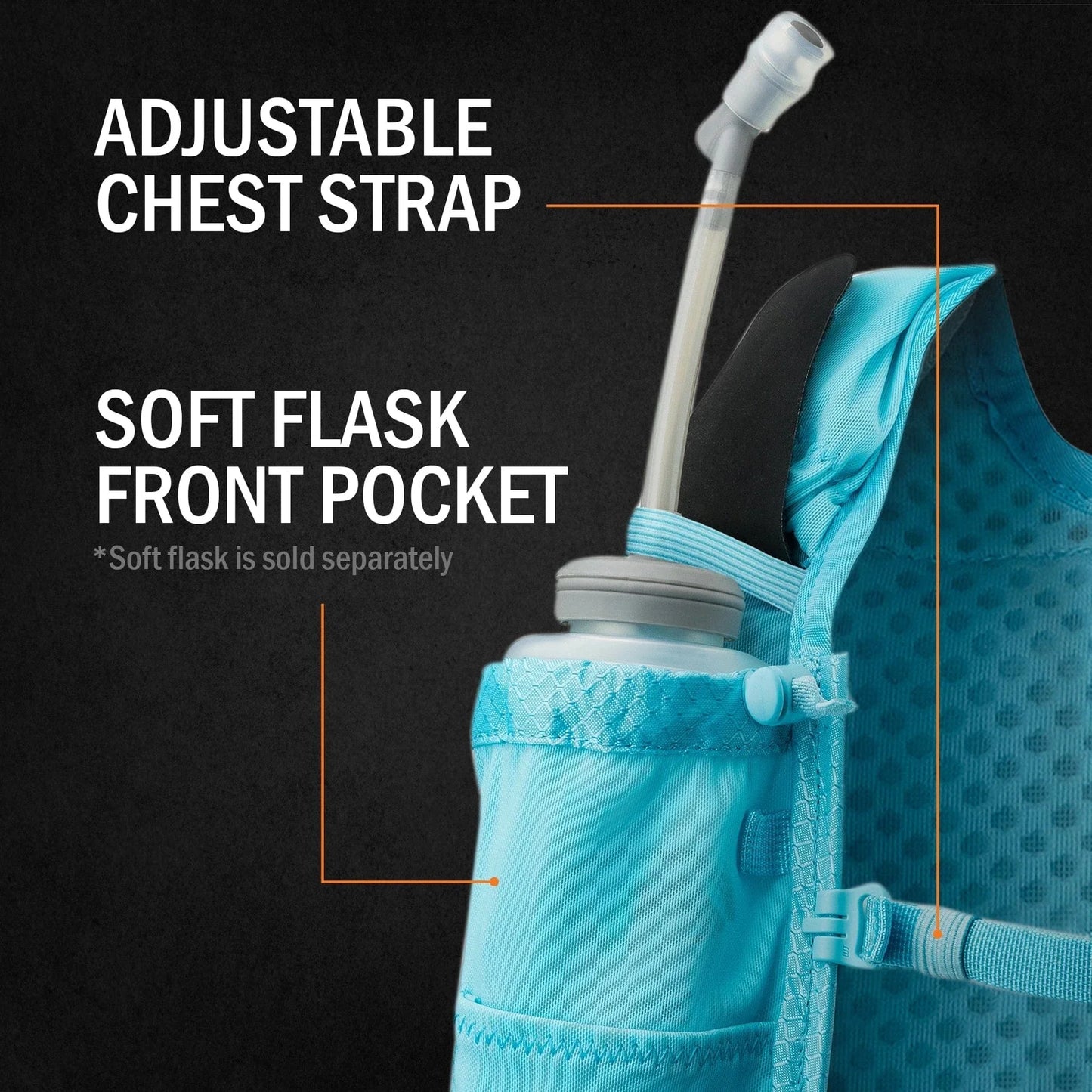 Endurance Pack V3.0: Ideal for running, triathlon, mountain bike and gravel biking