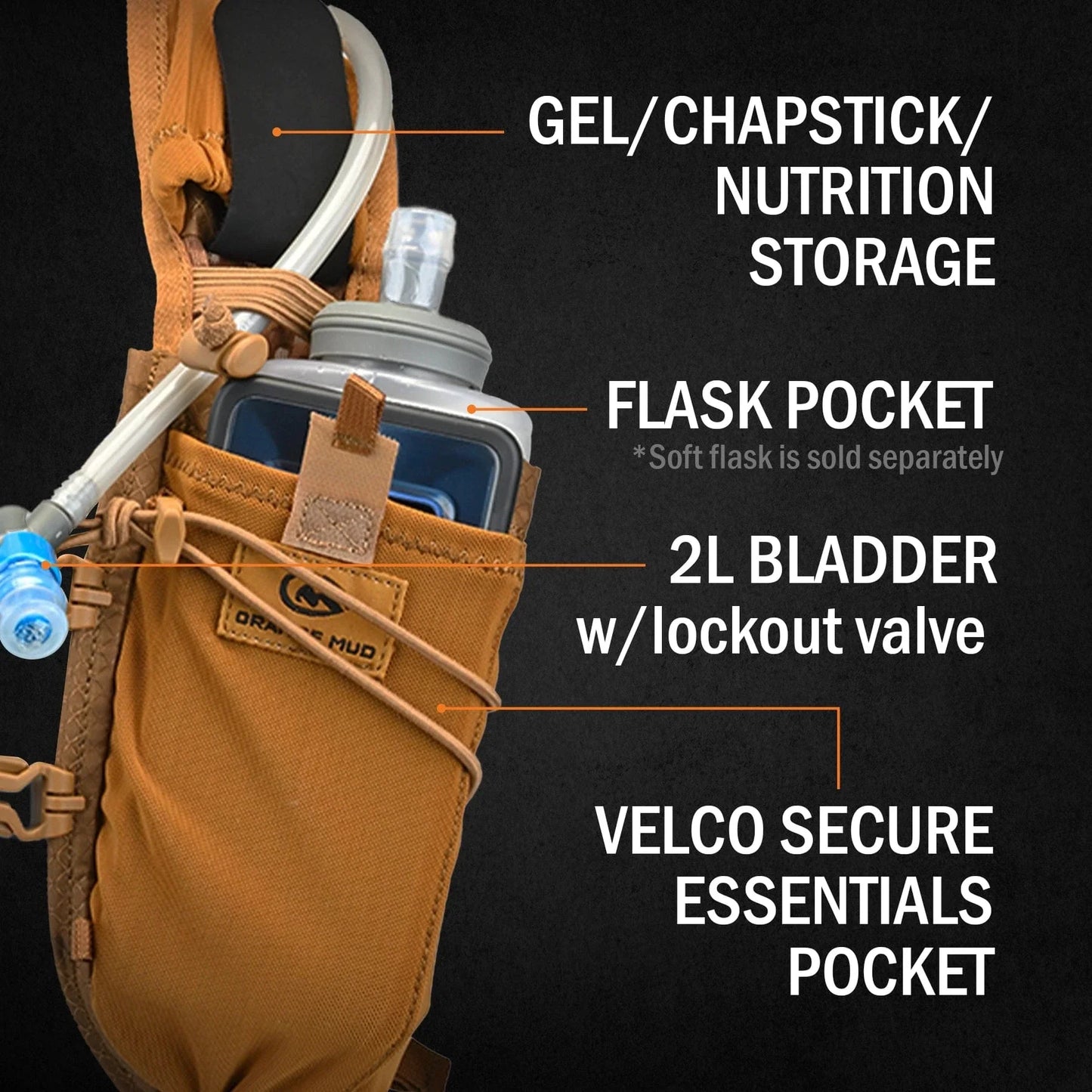 Adventure Pack, 12L 3.0: Ideal for ultra running, hiking, mountain biking